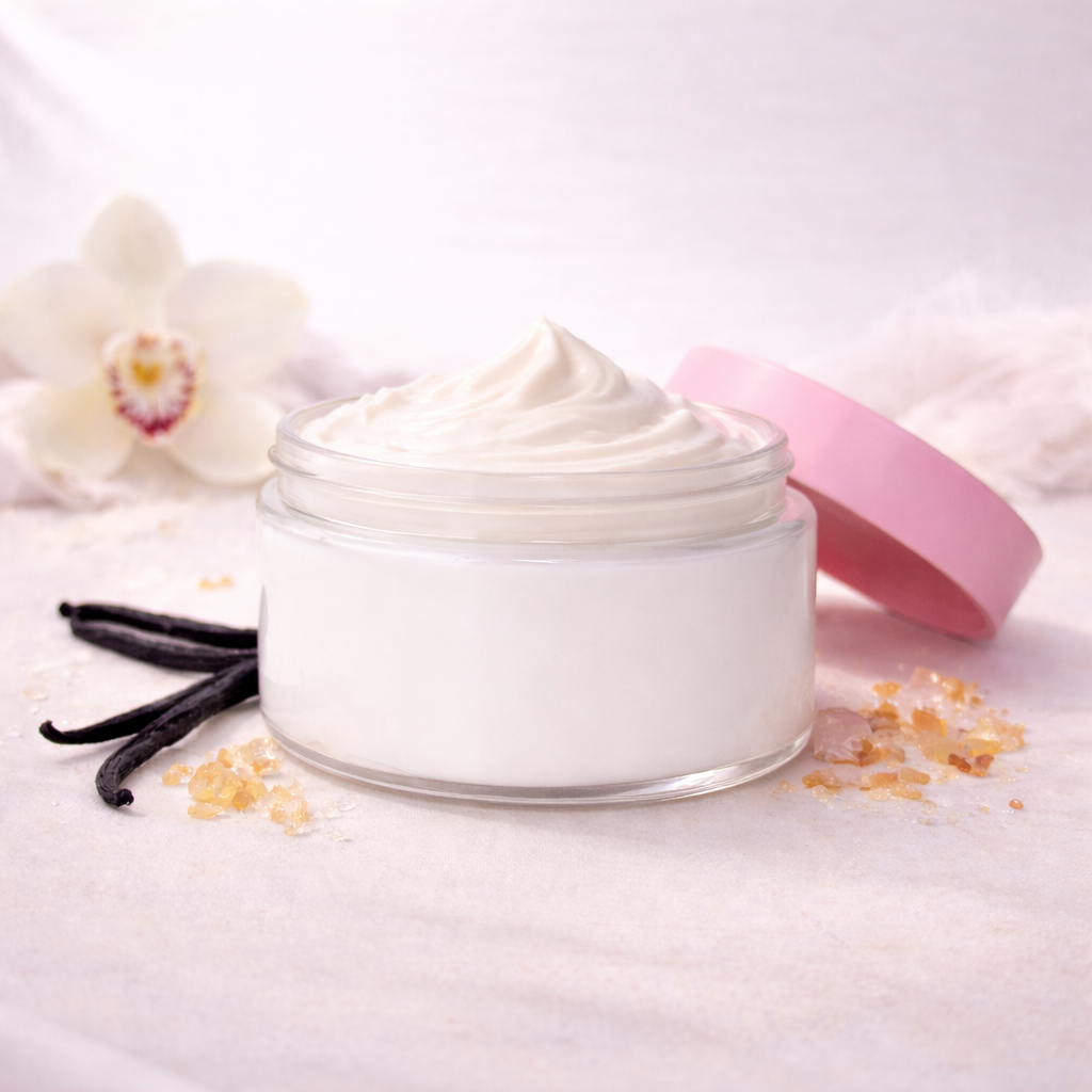 Whipped body butter