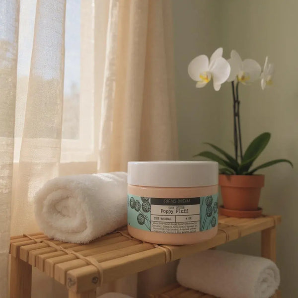 Poppy Fluff body butter, 4 ounce Sofia’s Dream