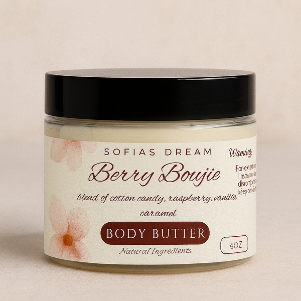 Berry Boujee – Whipped Body Butter with Niacinamide & Triple Butter Blend Sofia’s Dream