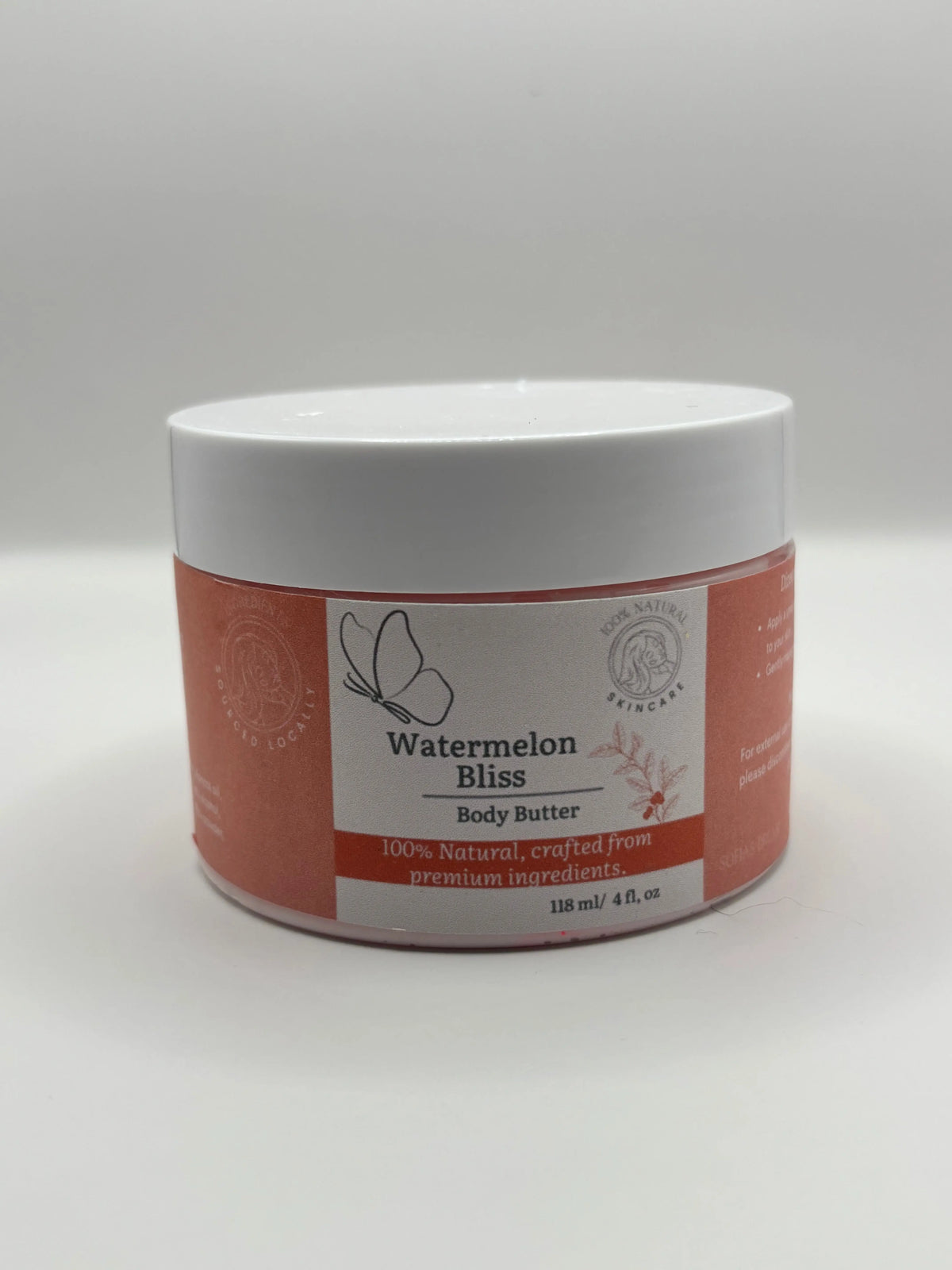 Watermelon bliss, body butter 4oz natural Sofia’s Dream