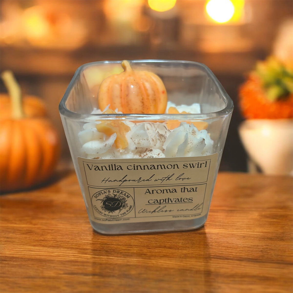 Vanilla Cinnamon Swirl – Wickless Candle Sofia’s Dream