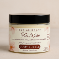 Tea Rose – Whipped Body Butter with Niacinamide & Triple Butter Blend Sofia’s Dream