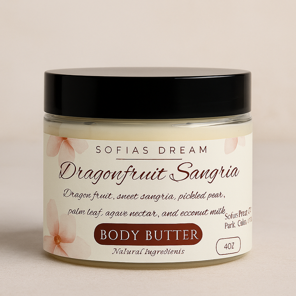 Dragonfruit Sangria – Whipped Body Butter with Niacinamide & Triple Butter Blend Sofia’s Dream