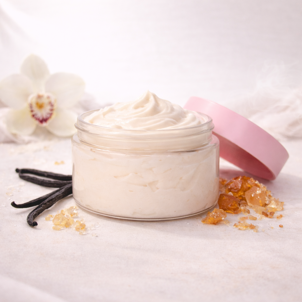 Vanilla No. 9 Whipped Body Butter
Net Wt. 4 oz SD Beauty
