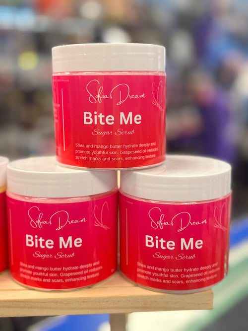Bite me , whipped sugar scrub 6oz Sofia’s Dream