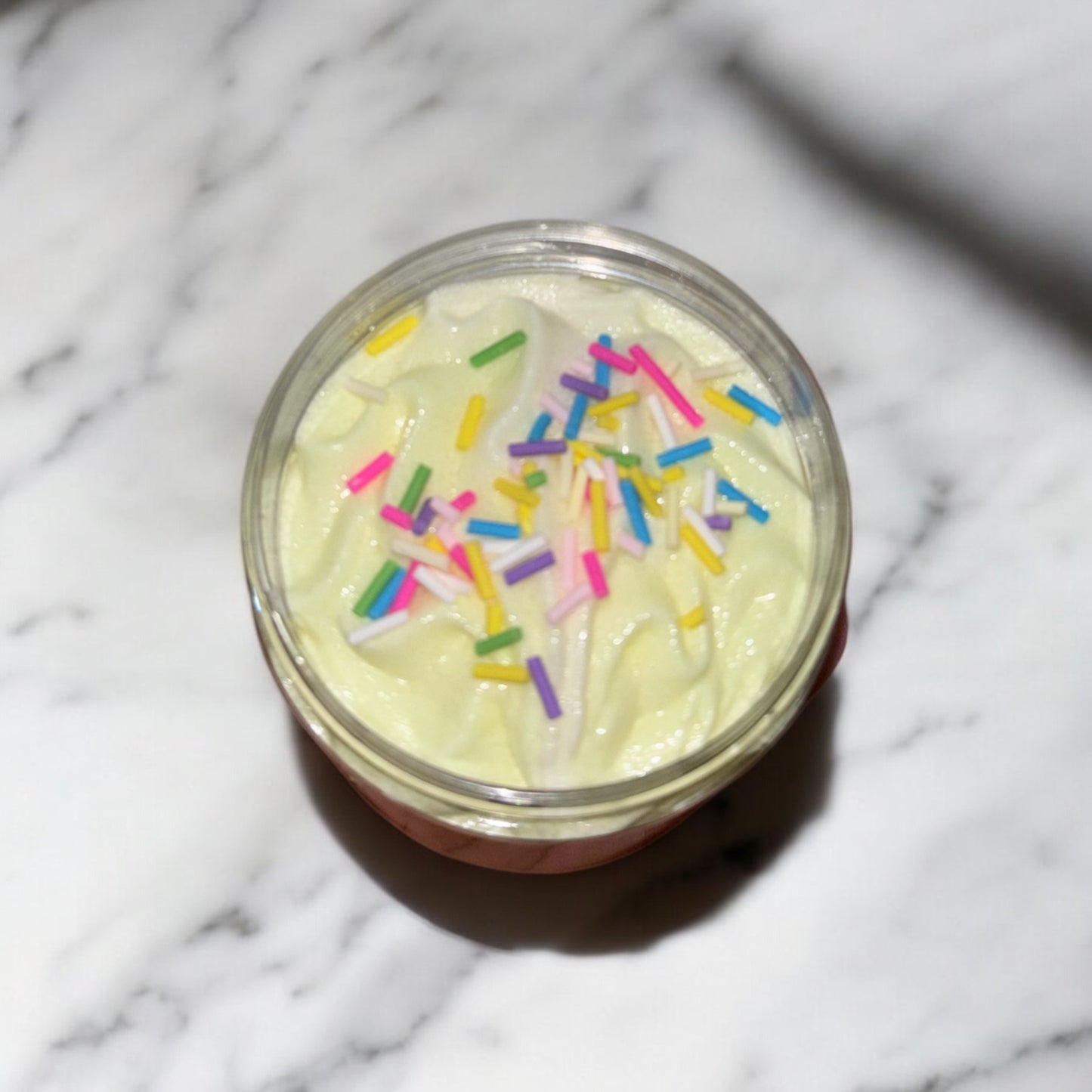 Birthday Cake whipped sugar scrub