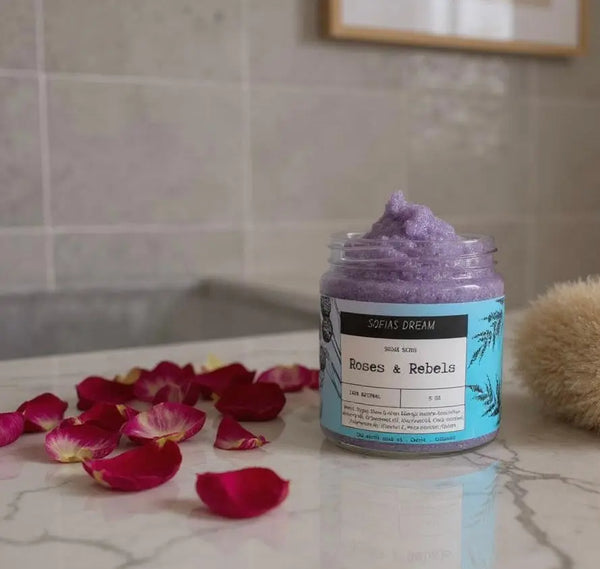 Roses and rebels whipped sugar scrub Sofia’s Dream