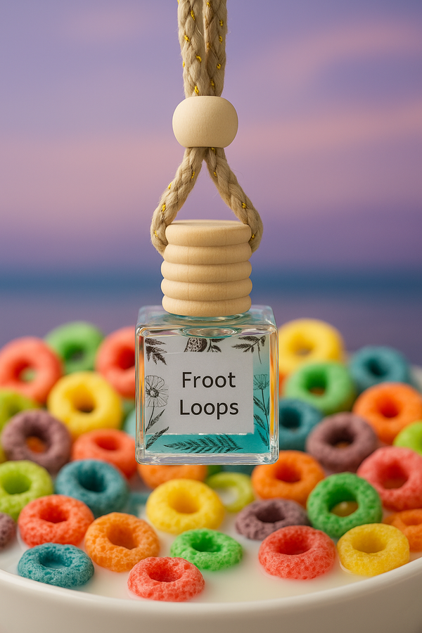 Froot Loop  – Long-Lasting Car Freshie Air Freshener” Sofia’s Dream
