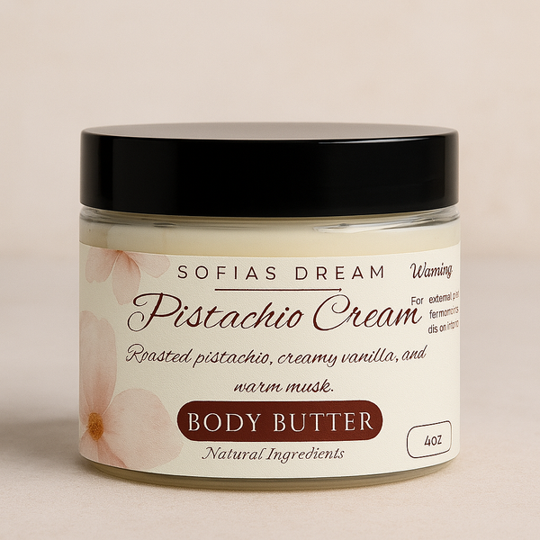 Pistachio Cream – Whipped Body Butter with Niacinamide & Triple Butter Blend Sofia’s Dream