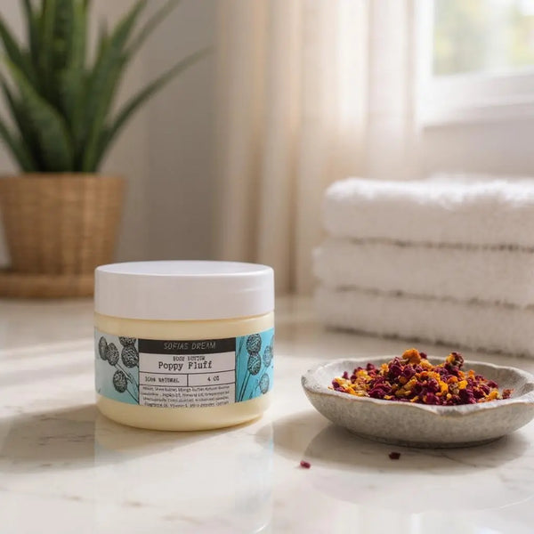 Poppy Fluff body butter, 4 ounce Sofia’s Dream