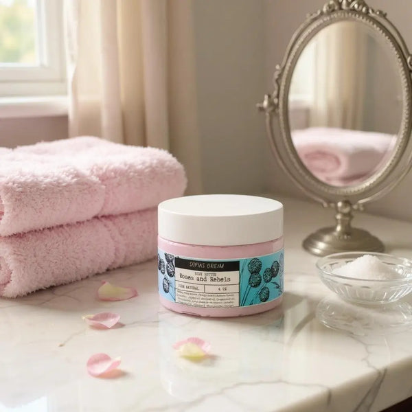 Roses & Rebels , Emulsified body butter 4oz Sofia’s Dream