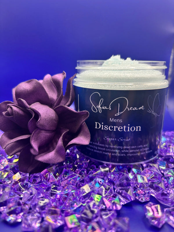 Discretion , men’s sugar scrub Sofia’s Dream