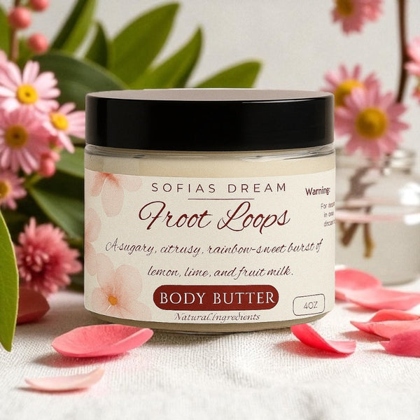 Froot Loops – Whipped Body Butter with Niacinamide & Triple Butter Blend Sofia’s Dream