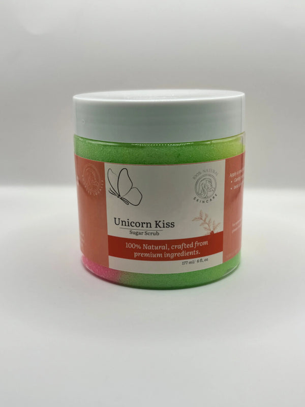 Unicorn Kiss whipped sugar scrub Sofia’s Dream