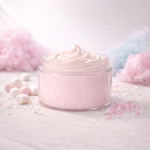 Cotton Candy Crème sugar polish
Net Wt. 4 oz SD Beauty