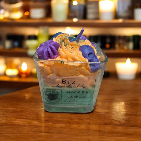 Binx – Roasted Pumpkin Wickless Candle (Halloween Limited Edition) Sofia’s Dream